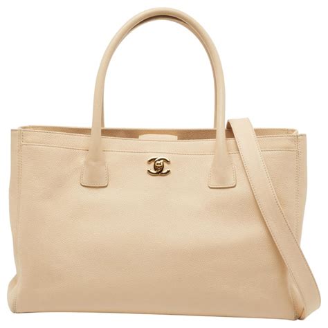 chanel cerf tote beige|chanel cerf tote On Sale .